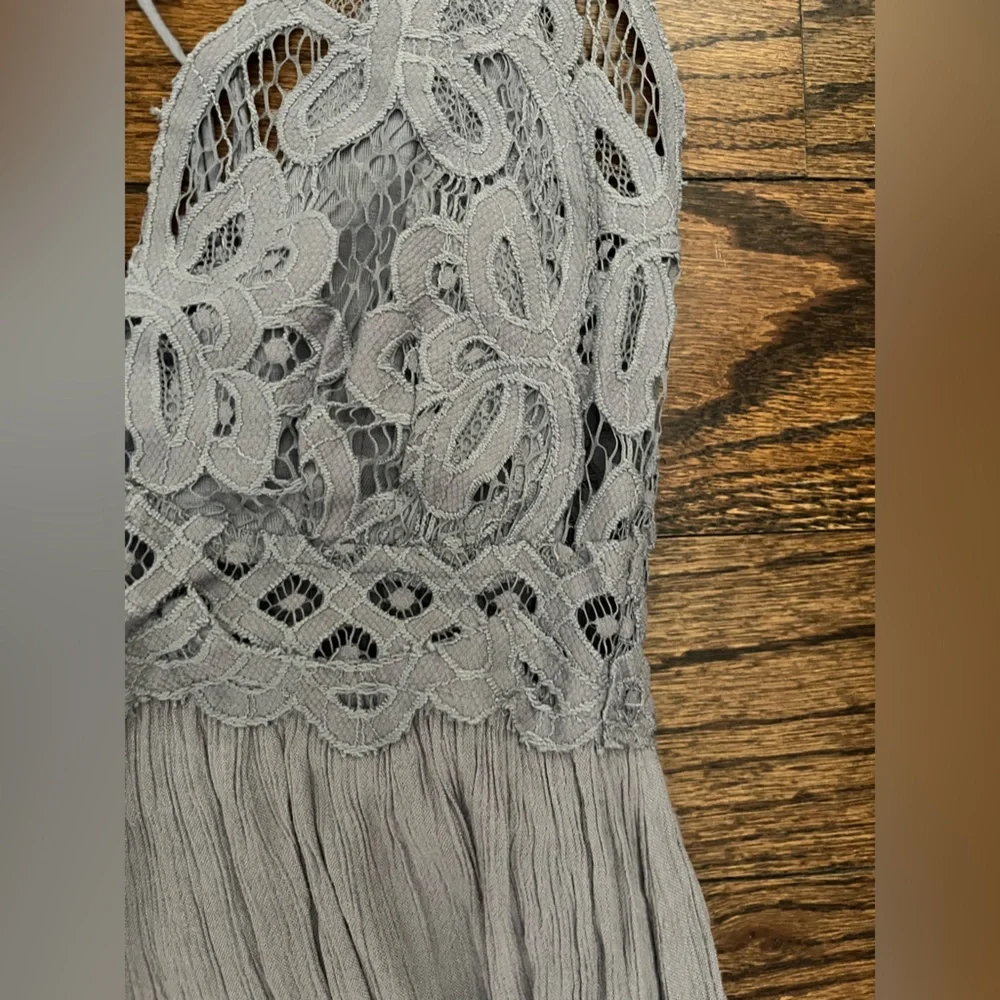 Free People Adella Maxi Slip Dress.  Size M - Picture 6 of 7